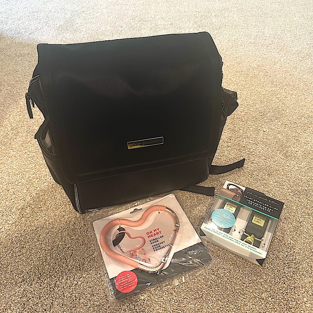 NWT Petunia Picklebottom Boxy Backpack Black